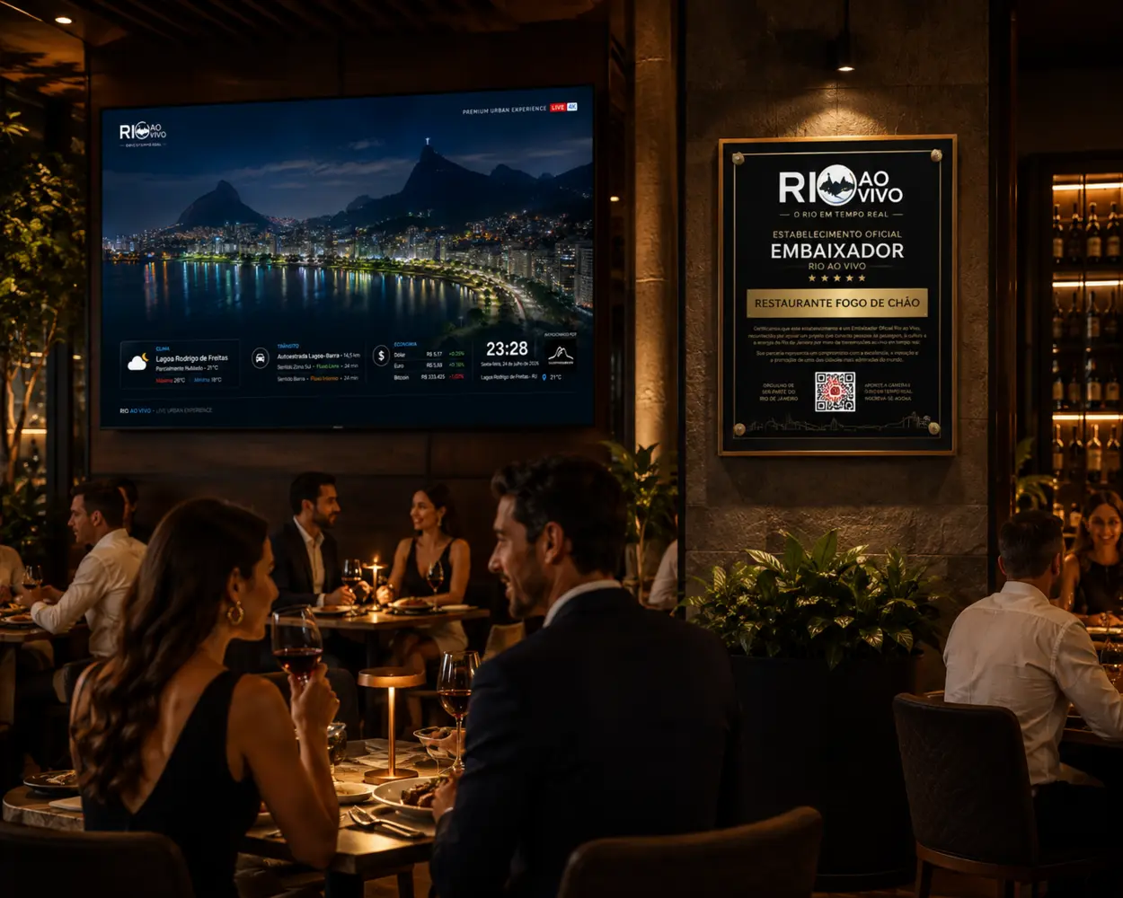 TV Rio ao Vivo em restaurantes